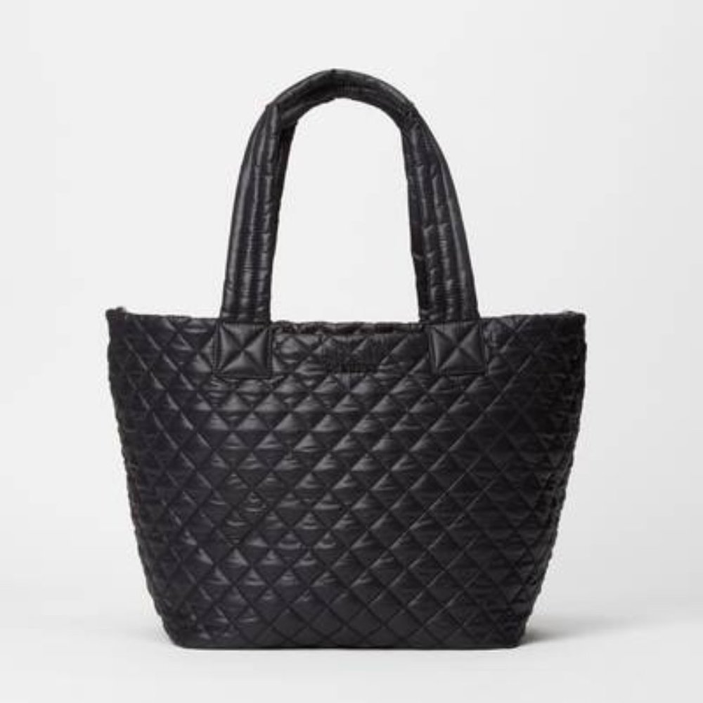 MZ Wallace Black Medium Metro Tote Deluxe